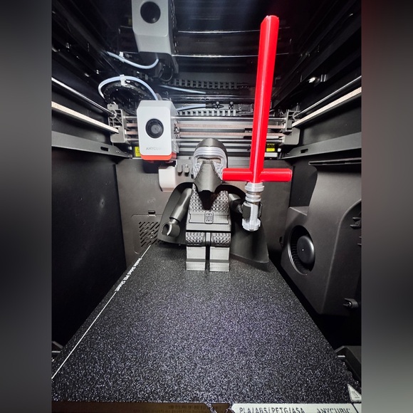 Lego Other - 3D Printed LEGO Star Wars Kylo Ren (With lightsaber)